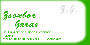 zsombor garas business card